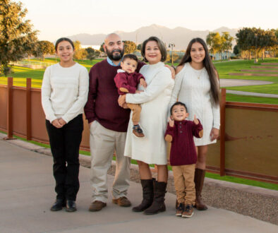 family of five goodyear, az photoshoot