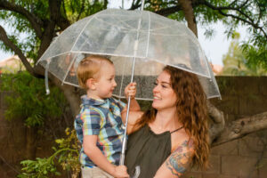 Umbrella photoshoot in Avondale, AZ