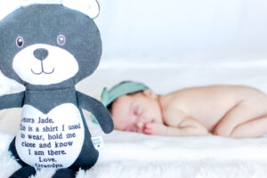 t-shirt teddy bear photo prop baby photography arizona