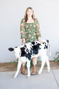 A Dream Come True: A Photoshoot with Bubbles the Calf