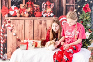 A Christmas Barnyard Bash: Capturing Adorable Moments at the Waddell Farmers Market