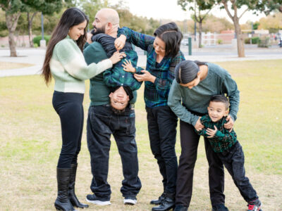 A Salazar Family Christmas Photoshoot